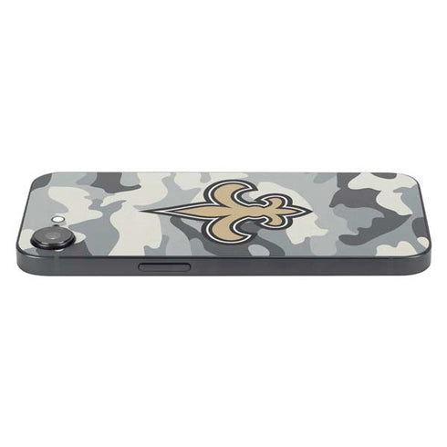 NFL New Orleans Saints Camo iPhone 16e Skin
